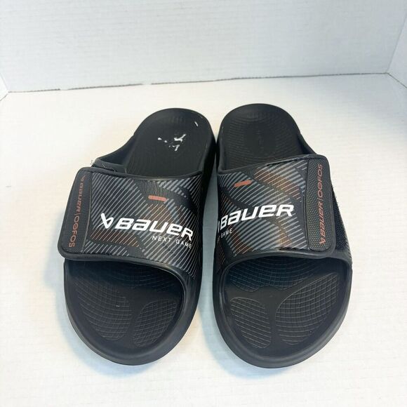 2024 Bauer OOFOS Next Game Sport‎ Flex Slide Red/Grey/Black Size M 7 W 9